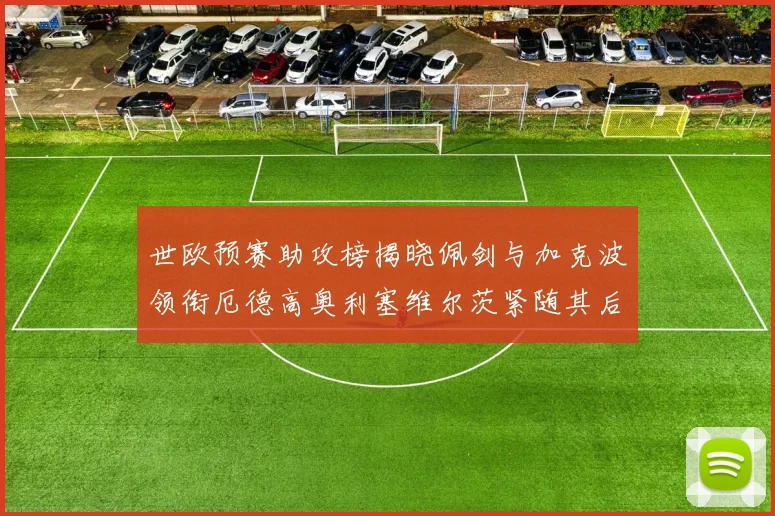 世欧预赛助攻榜揭晓佩剑与加克波领衔厄德高奥利塞维尔茨紧随其后